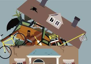 Declutter to sel house faster