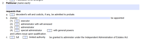 Independent Administration Act - Full Authority